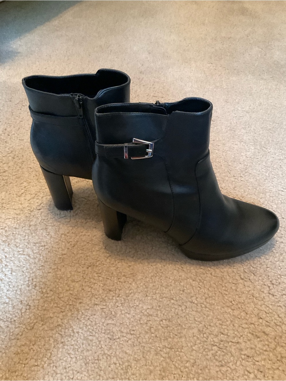 Naturalizer Black Boots. Sz. 11 - Picture 2 of 5